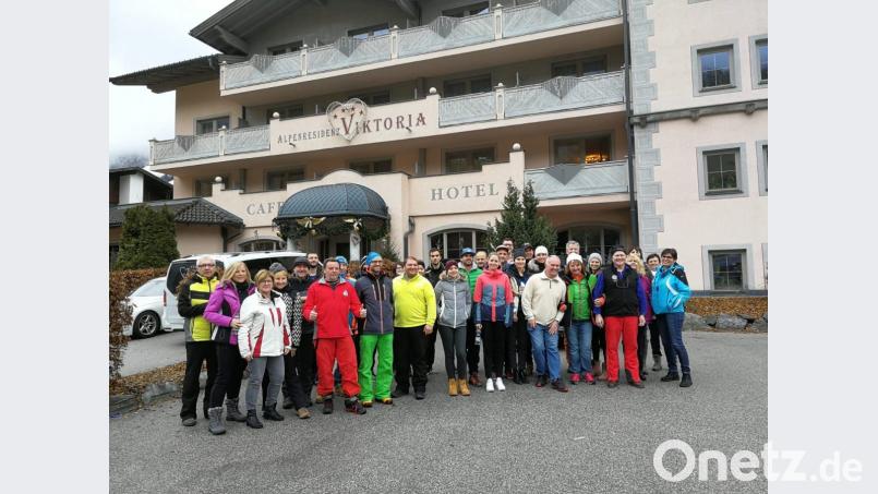 Der Skiclub unterwegs. Bild: mab