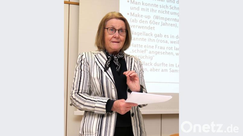 OTH-Professorin Dr. Irmgard Schroll-Decker stellte die Ergebnisse des Projekts "Wöis gwen is" vor. Bild: Hirsch