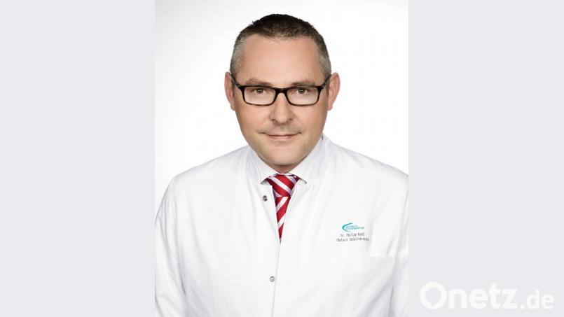 Dr. Philipp Koehl, Chefarzt der Klinik für Unfall- und Handchirurgie am Klinikum Fichtelgebirge in Marktredwitz. Bild: Klinikum Fichtelgebirge/exb