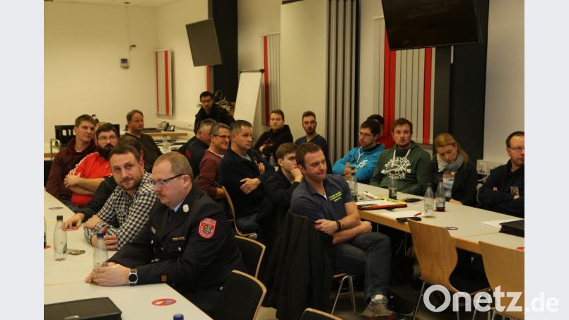 Neue Richtlinie &quot;Modulare Truppausbildung&quot; im Landkreis Neustadt vorgestellt. Bild: rw