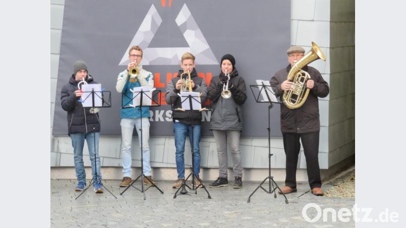 Fanfare vor Beginn. Bild: adj