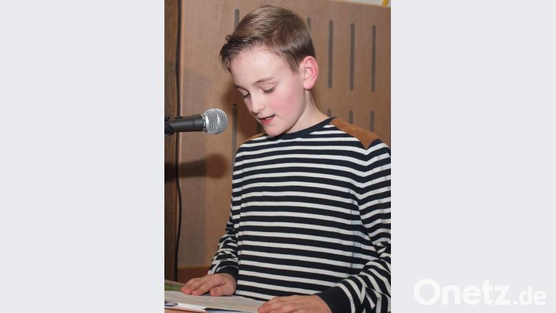 Philipp Sperl führte mit der Erzählung vom Schorschi durchs Programm. Bild: sön