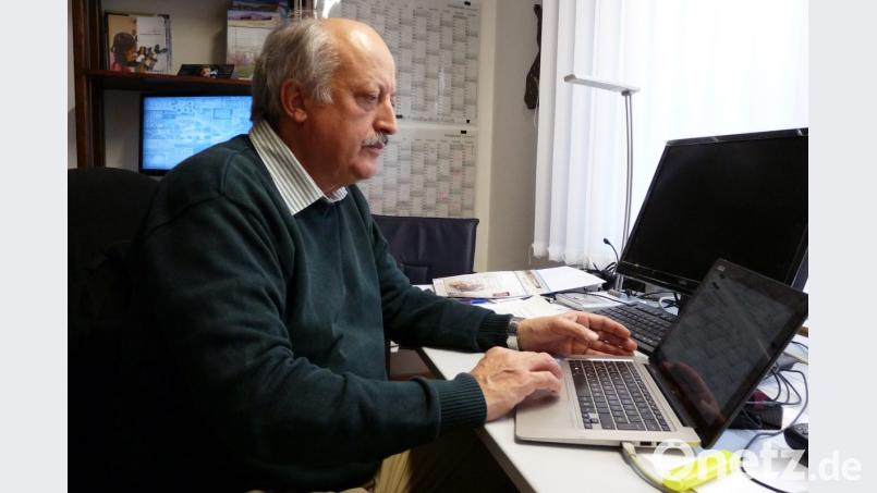 Auch auf Heimaturlaub wie jetzt zu Weihnachten ist Georg Taubmann über das internationale Shelter-Büro in Rosenberg immer mit seinen Helfern in den Krisenregionen in Kontakt. Bild: exb