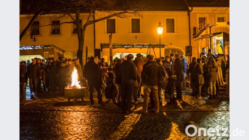 Silvesterparty am Bärnauer Marktplatz. Bild: wms