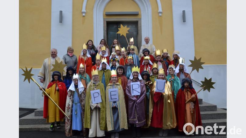 Die Sternsinger werden am Samstag in Gruppen und in Begleitung in und um Moosbach sowie in Heumaden und Burgtreswitz unterwegs sein und um Spenden bitten für benachteiligte Kinder mit Behinderung in der Welt sowie für die Kinder im Kongo bei Pater Ferdinand. Bild: gi
