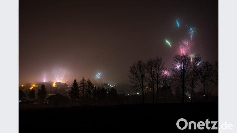 Silvester in Bärnau. Bild: wms