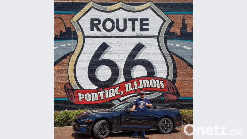 Tobias Neubert ist Deutsch- und Geschichtslehrer in der Realschule Kemnath und Hobby-Fotograf. Als solcher ist er bereits zum dritten Mal auf der historischen Route 66 gereist. Bild: Tobias Neubert