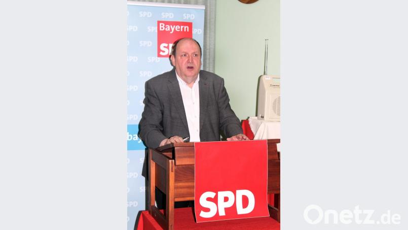 SPD-Kreisvorsitzender Rainer Fischer: &quot;Ob wir von unten etwas verändern können, da gehen die Meinungen auseinander.&quot; Archivbild: stg