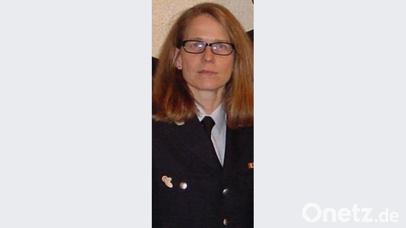 Josefine Duscher, stellvertretende Kommandantin der FFW Iffelsdorf (Pfreimd). Die einzige in so einer Position im nördlichen Landkreis. Bild: exb