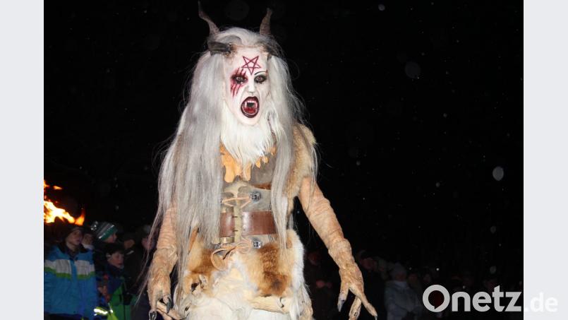Schaurige Gestalten waren da anzutreffen. Bild: frd