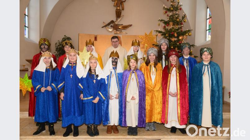 Die Sternsinger aus Burkhardsreuth. Bild: bey