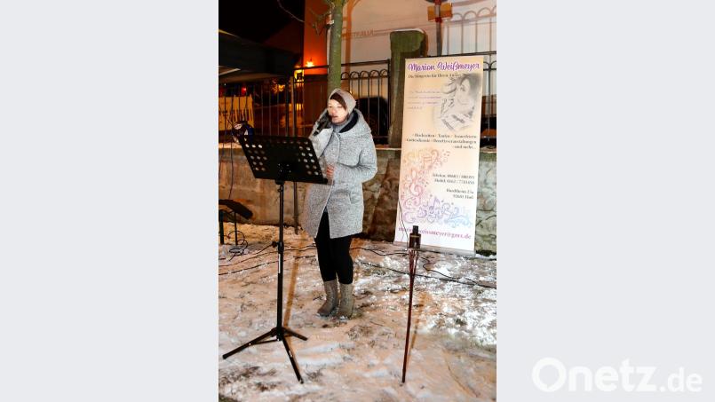 Sängerin Marion Weißmeyer stellt ihr Talent mit neun Liedern unter Beweis. Bild: mef