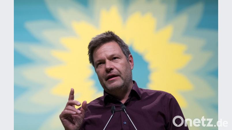 Robert Habeck, Bundesvorsitzender von Bündnis 90/Die Grünen, steigt aus Twitter und Facebook aus. Bild: Hendrik Schmidt/ZB/dpa