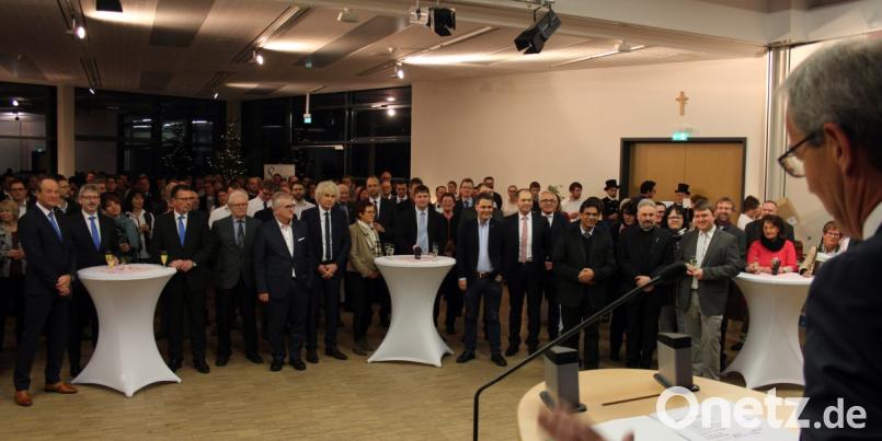 Rund 220 geladene Gäste begrüßt Bürgermeister Werner Nickl beim Neujahrsempfang der Stadt Kemnath am Freitagabend. Bild: stg