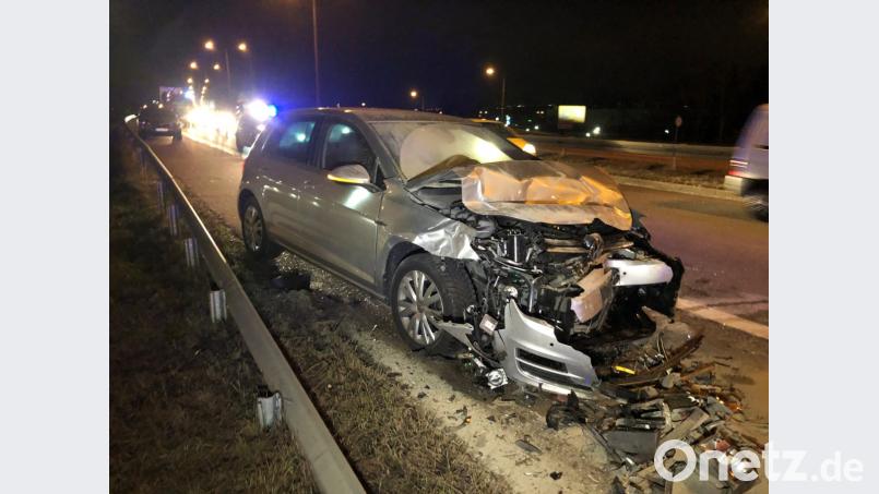 Unfall auf dem Odessaring in Regensburg Bild: Alexander Auer