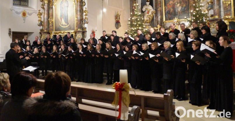 Mit dem Weidener Kammerchor ist es den Freunden der Kunst wieder gelungen, ein ausgezeichnetes und überregional renommiertes Ensemble nach Oberviechtach zu bringen. Bild: weu