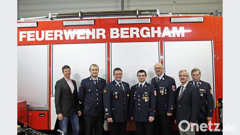 v.l.n.r. Jürgen Kuprat, Daniel Stahl, Christian Goos, Sebastian Bock, Franz Schuierer, Karl Bley und Armin Jehl Bild: jma