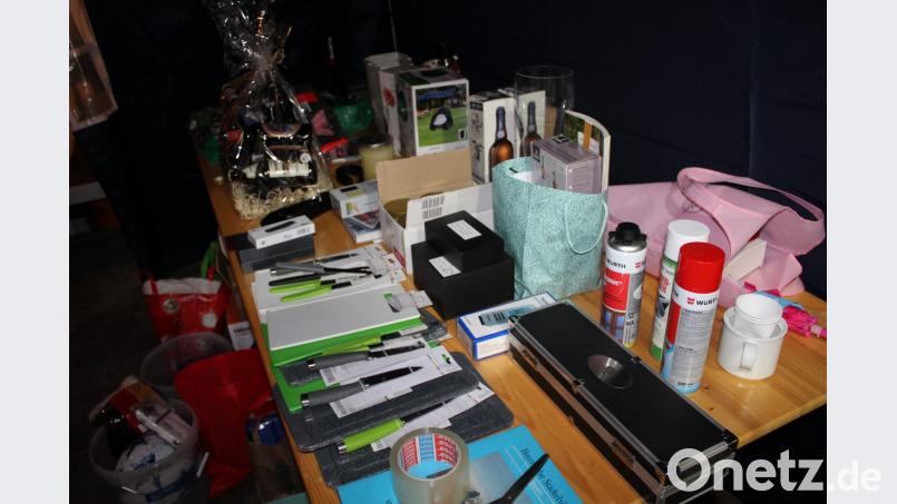Christbaumversteigerung der Feuerwehr Tremmersdorf. Bild: rod