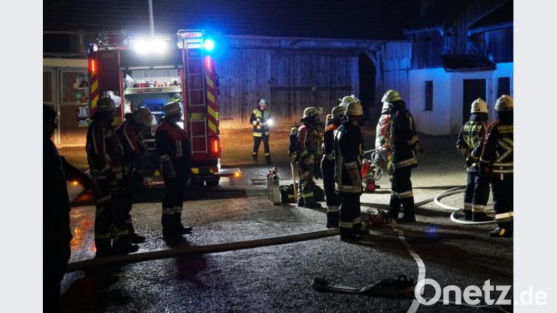 Noch nicht ganz abgekühlte Asche hat am Sonntag in Geiselhof (Freudenberg/Landkreis Amberg-Sulzbach) einen Keller in Brand gesetzt. Bild: dmra