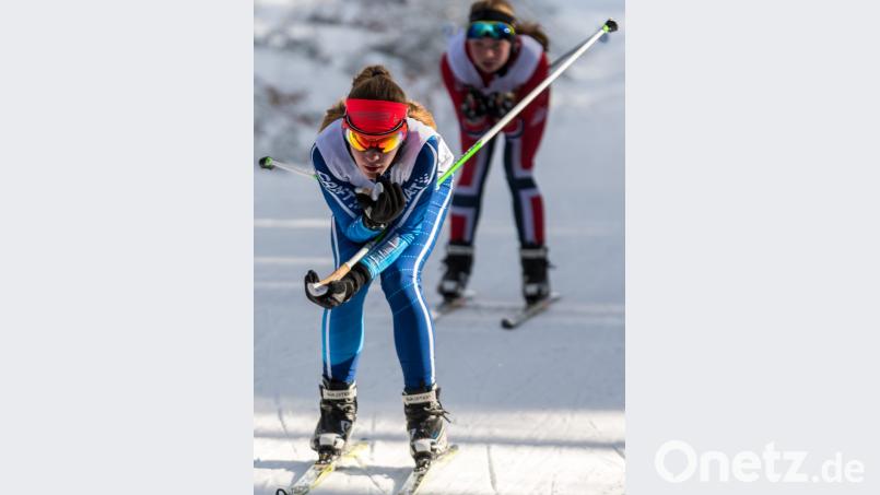 Miriam Reisnecker vom SCMK Hirschau gewann zweimal die Gesamtwertung des Deutschen Schülercups und startet heuer in der Jugend beim Deutschlandpokal. Beim ersten Wettkampf erreichte sie Platz zwei. Bild: chl