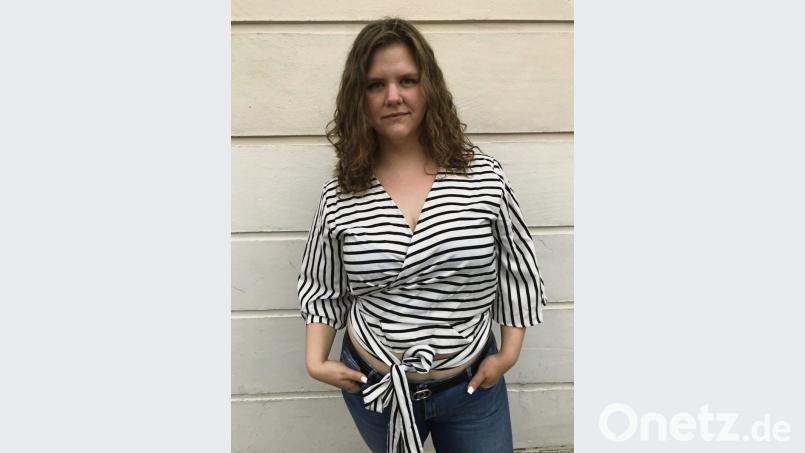 Rebecca Bergler (20) aus Schwarzenbach steht im Finale für die Wahl zur „Miss Happy Curvy“ im Mai. Bild: exb