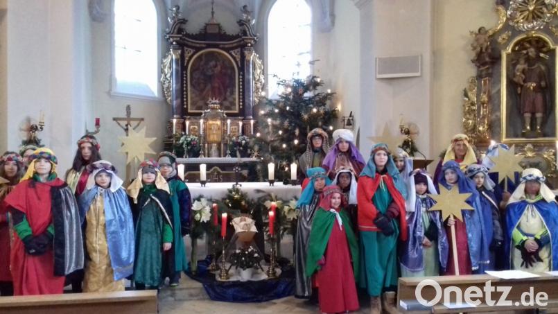 Mehr als 5000 Euro sammeln die Sternsinger an zwei Tagen in Neukirchen, Etzelwang und Umgebung. Bild: exb