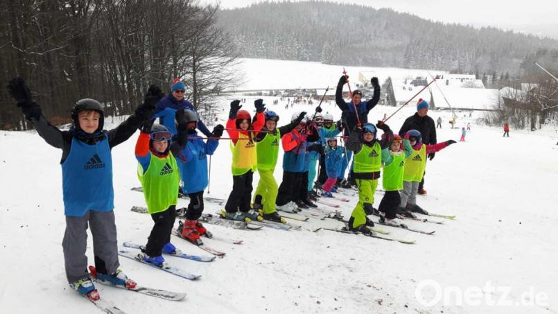 Anfängern und Fortgeschrittenen machten die WSV-Skikurse am Wochenende sichtlich Spaß. Bild: eib