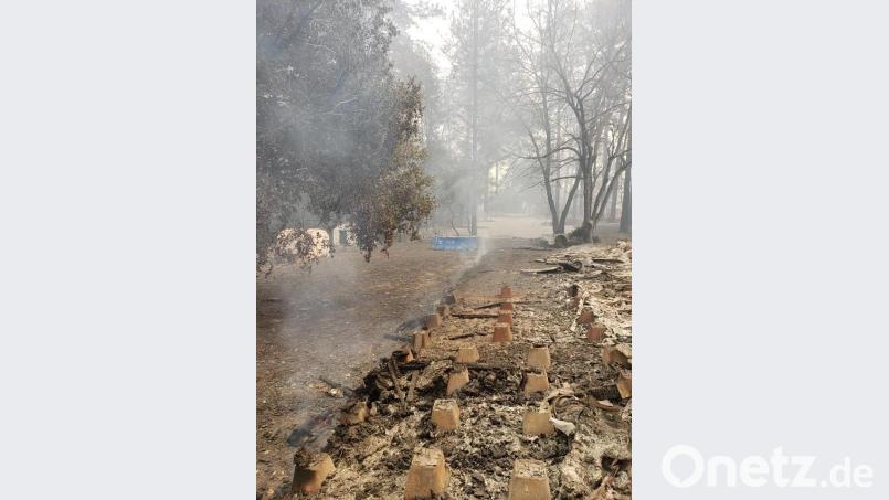 Nur erahnen lässt sich, dass hier einmal ein Haus gestanden hat. Bild: privat