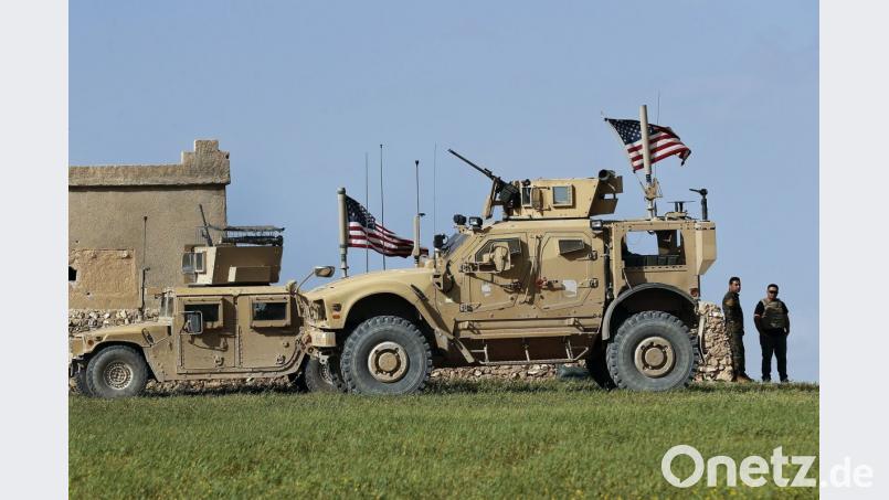 Ein besonderer Befehl für eine Einheit der US-Armee. Bild: Hussein Malla/dpa