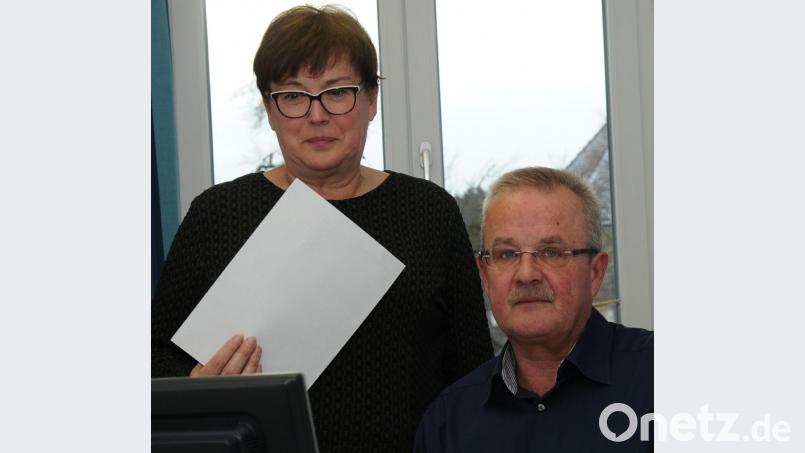 Hartmut Gawlik wurde zum Poppenrichter Gemeindewahlleiter, Ingrid Kandziora zu seiner Stellvertreterin berufen. Bild: gf