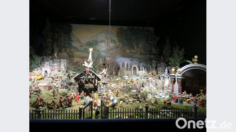 Zahlreiche Neuerungen konnten in der 8. Krippenschau bewundert werden: Die Mehlerkrippe wurde vor 20 Jahren das letzte Mal gezeigt. Bild: ubb