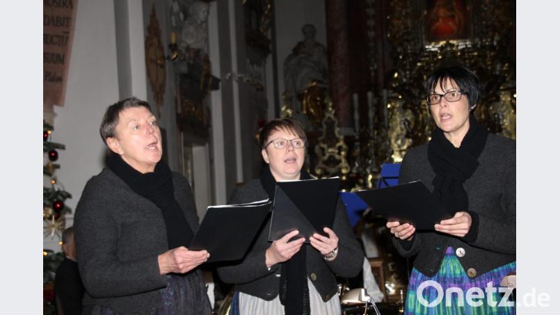 Die Birgländer Sängerinnen glänzten mit ihren klaren und ausdrucksstarken Stimmen. Bild: ads