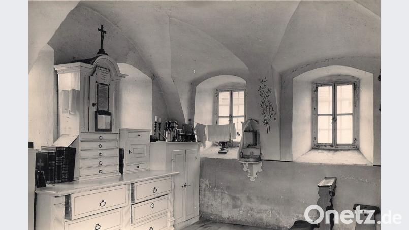 Mit dem Neubau verschwand auch die alte Sakristei, die sich im Rundbau befunden hatte. Repro: wro