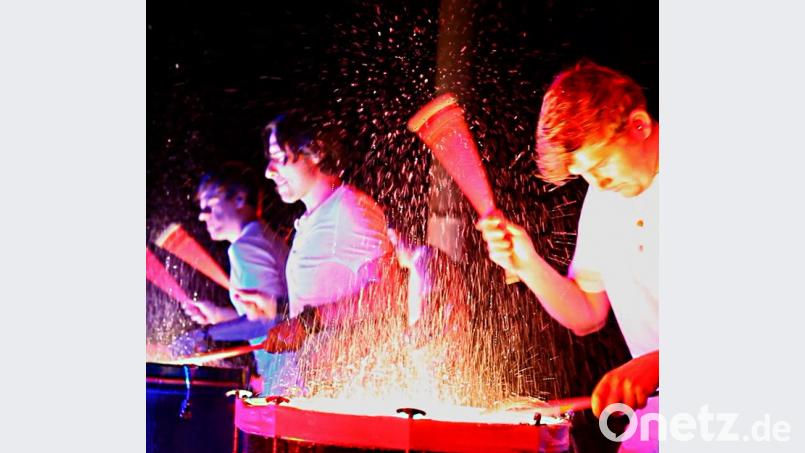 Die &quot;Drum-Stars&quot; spielen am 1. Februar in Grafenwöhr. Bild: exb