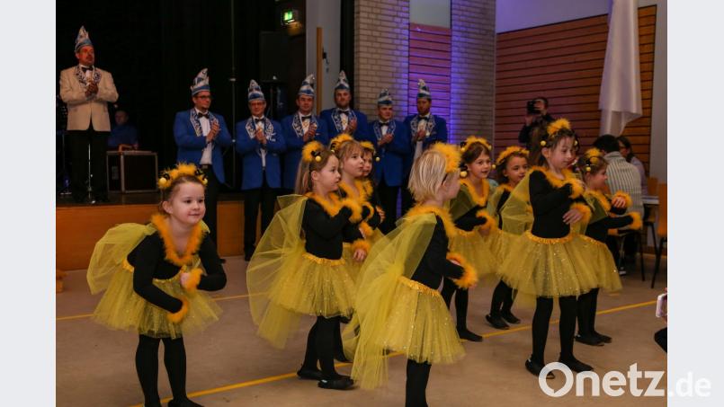 Die Bambinigarde als Biene Maja verkleidet Bild: egl