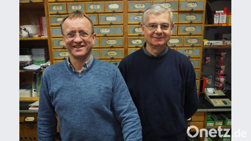 Johann Maier (links) und Hans Selch hatten 2007 den Wechsel vom Angestellten zu gleichberechtigten Geschäftsführern gewagt und "den Haas" in Nabburg weitergeführt. Maier geht nun in Rente, gemeinsam ziehen die beiden einen Schlussstrich. Bild: bl