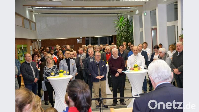 Die vielen Besucher beim Neujahrsempfang zeigem, dass das Gemeindeleben aktiv mit gestaltet wird. Bild: bkr