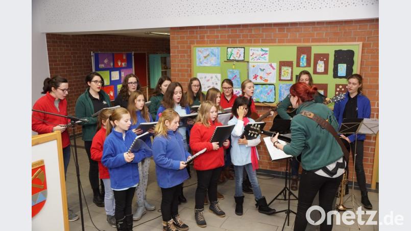 Der Chor „Bunte Töne“. Bild: bkr