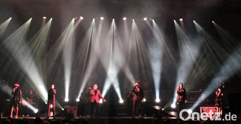 Die "Talents" aus der Castingshow "The Voice of Germany" machten am freitag Station in der Oberfrankenhalle Bayreuth. Bild: stg