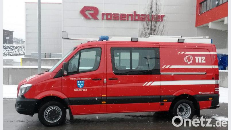 Das neue Feuerwehrauto, ein Mercedes Sprinter, hat 190 PS. Bild: jp