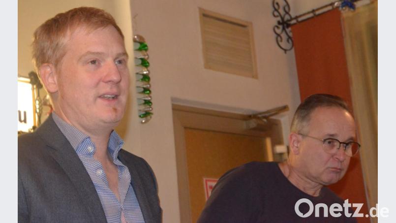 Roland Richter und Josef Lingl. Bild: Kunz