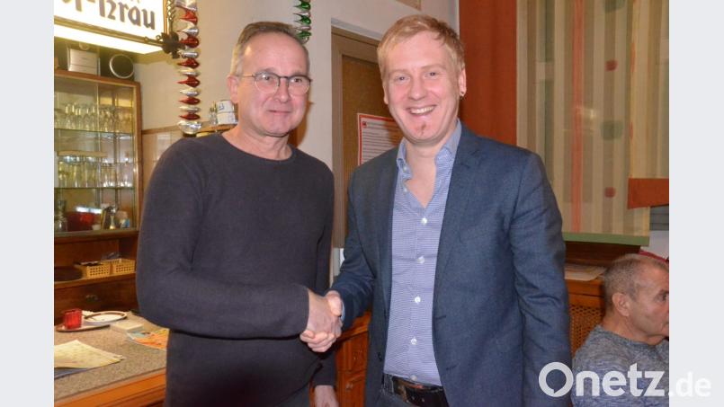 Josef Lingl und Roland Richter. Bild: Kunz