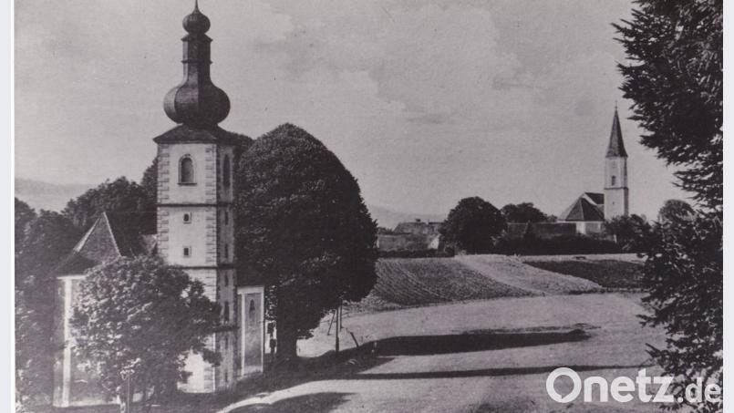 Beherzte Bürger retteten die Glocken der Wieskirche vor dem Einschmelzen. Den Tätern drohte die Todesstrafe. Das Bild zeigt die Wieskirche zum Zeitpunkt des „Glockendiebstahls“. Bild: gi