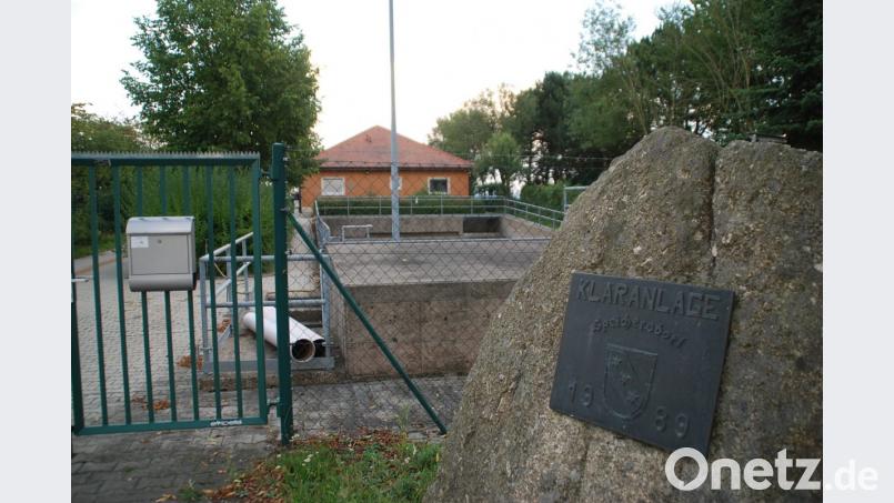Die Kläranlage Speichersdorf. Bild: ak