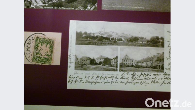 Am 4.9.1900, mit „königlicher Frankatur“, vermerkte ein Besucher auf einer Eschenbacher Postkarte: „Es sieht auf der Karte schöner aus als es wirklich ist.“ Bild: rn