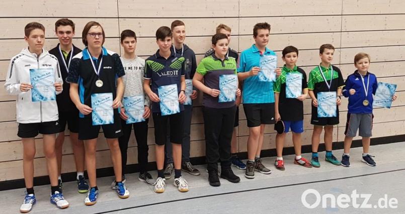 Diese Nachwuchsspieler qualifizierten sich für Burglengenfeld. Bild: gab