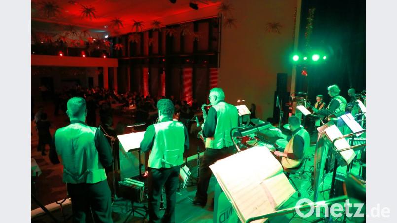 Für beste musikalische Unterhaltung sorgte die OM-Bigband. Bild: njn