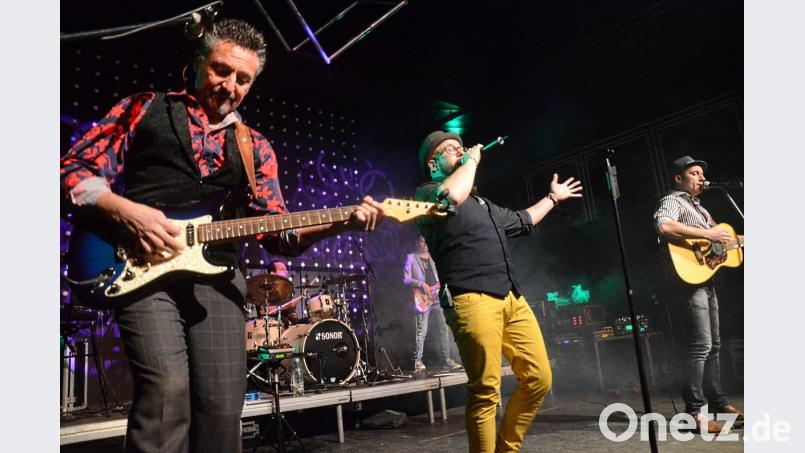 Il dolci Signori legten sich im vollbesetzten "Werk 2" voll ins Zeug. Bild: Kunz