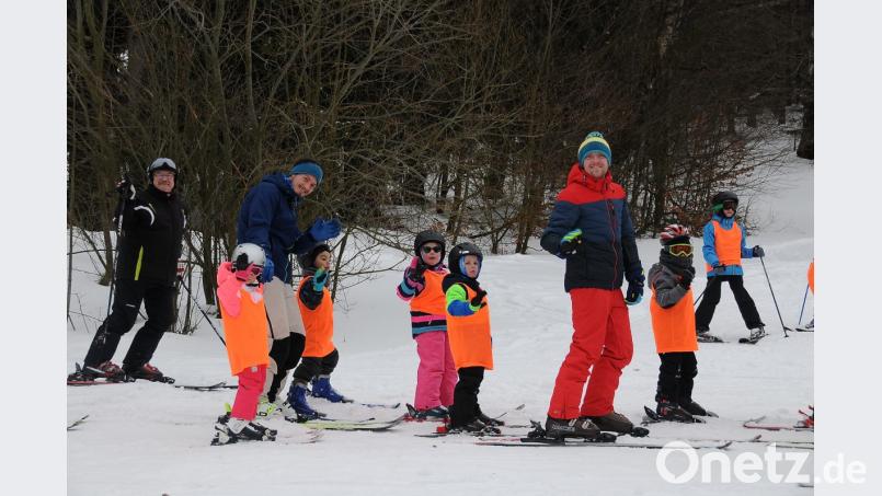 Skikurs des SC Tirschenreuth auf der Altglashütte. Bild: axs