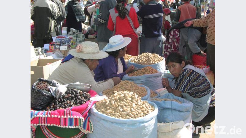 Der Anbau und Verkauf von Erdnüssen sichert oft die Existenz. Bild: mma